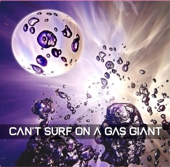 Various Artists Can't Surf on a Gas Giant CD and LP